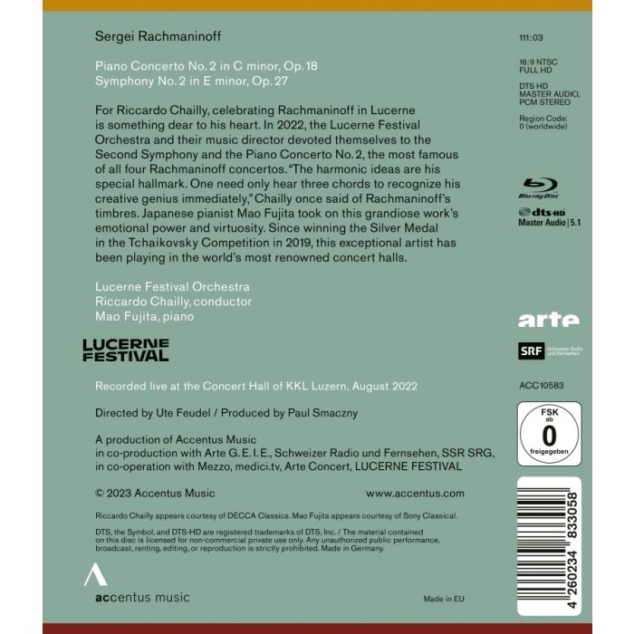 Rachmaninoff: Piano Concerto No. 2; Symphony No. 2 - slide-1