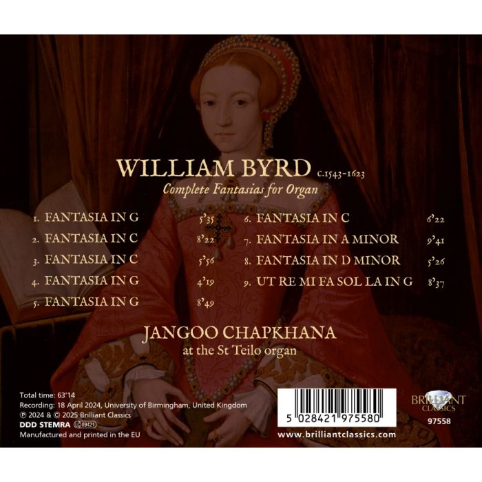 Byrd: Complete Fantasias for Organ - slide-1