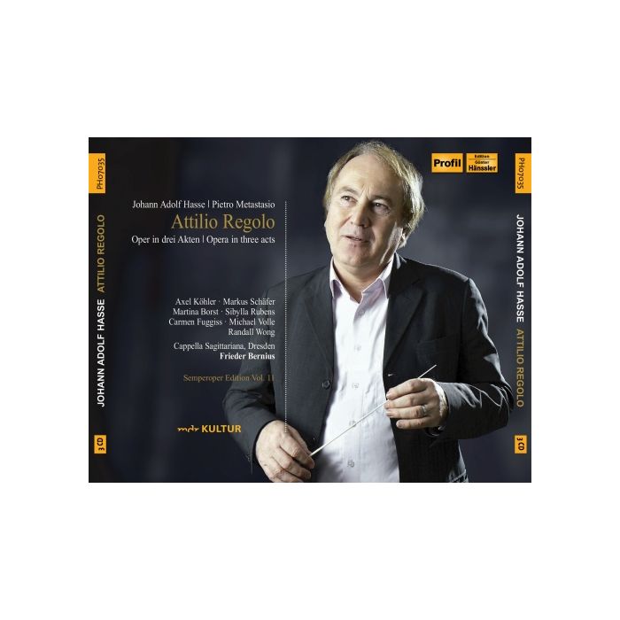 Hasse / Metastasio: Attilio Regolo, Opera in 3 acts