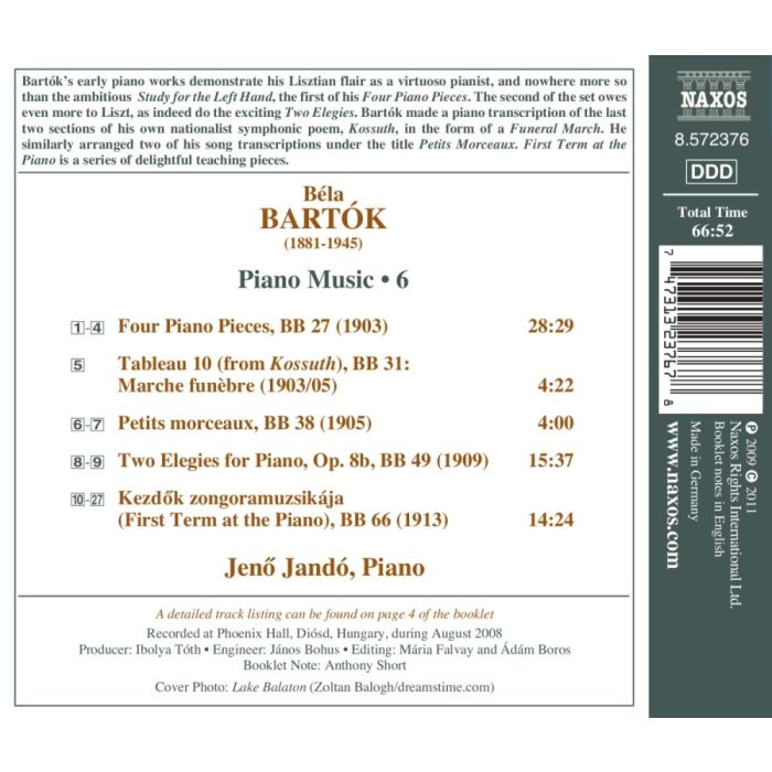 Bartok: Piano Music • 6 - slide-1