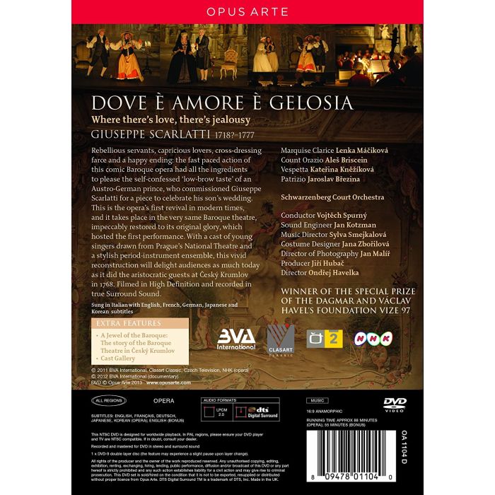 Scarlatti: Dove e amore e gelosia - slide-1