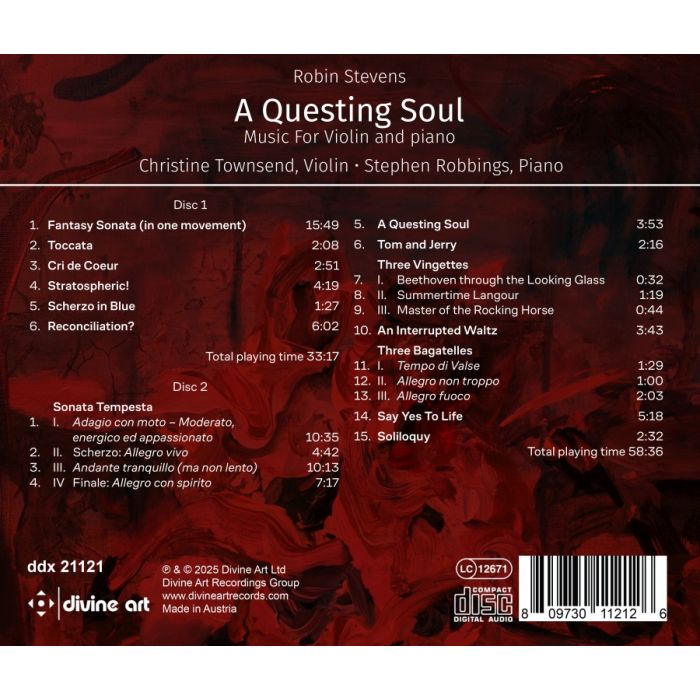Stevens: A Questing Soul - slide-1