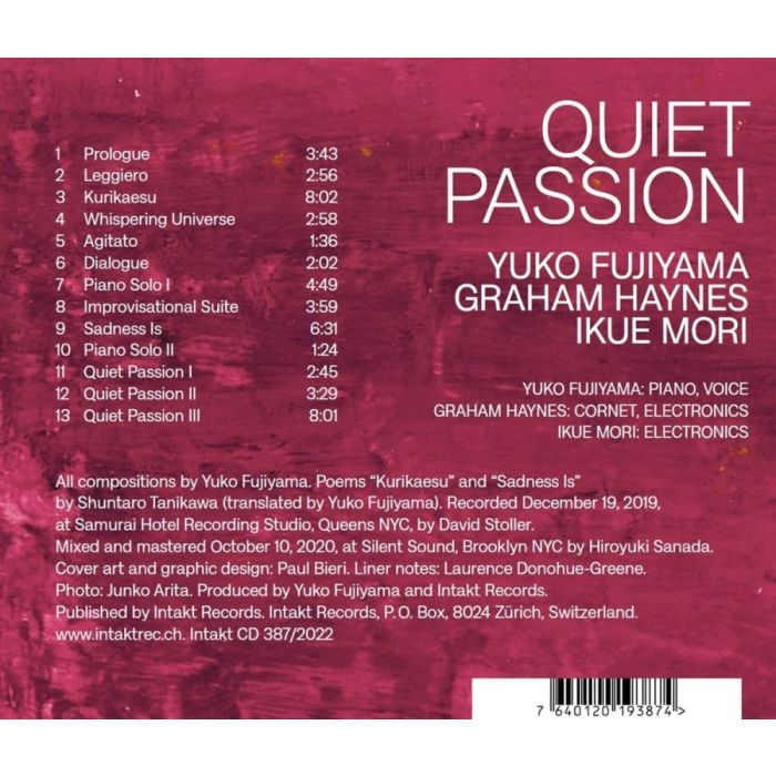 Fujiyama/Haynes/Mori, IkueQuiet Passion - slide-1