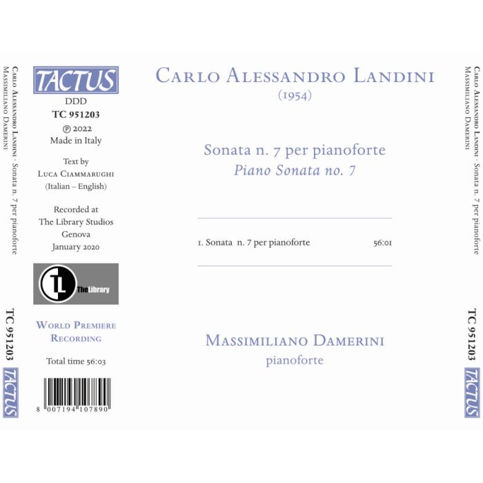 Landini: Piano Sonata No. 7 - slide-1