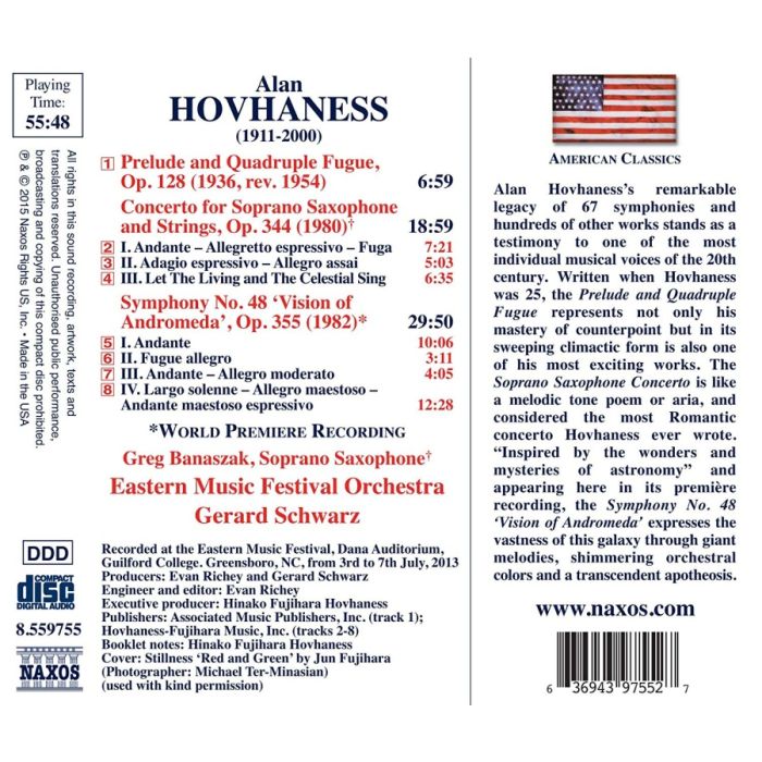 Hovhaness: Symphony No. 48 ‘Vision of Andromeda’ - slide-1