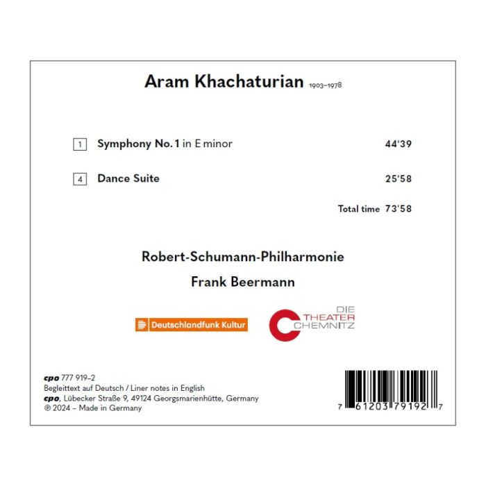 Khachaturian: Symphony No. 1; Dance Suite - slide-1