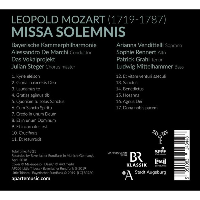 Leopold Mozart: Missa Solemnis - slide-1
