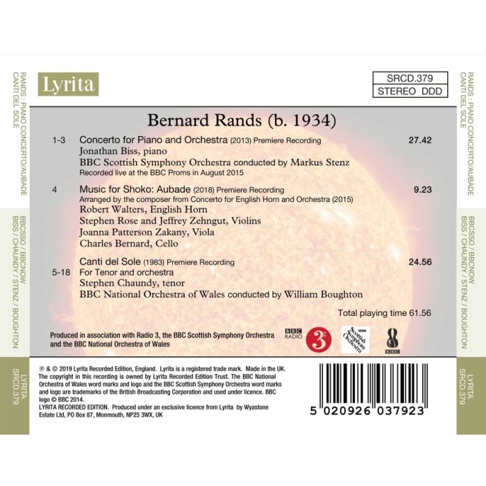 Rands: Piano Concerto; Music for Shoko - slide-1
