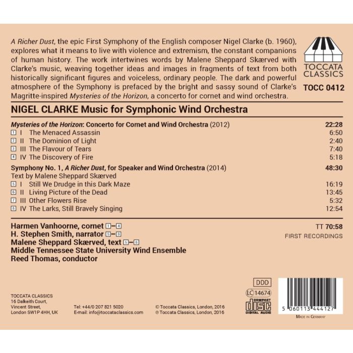 Clarke: Music for Symphonic Wind Orchestra - slide-1