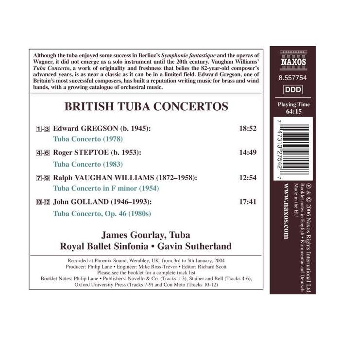 BRITISH TUBA CONCERTOS - slide-1