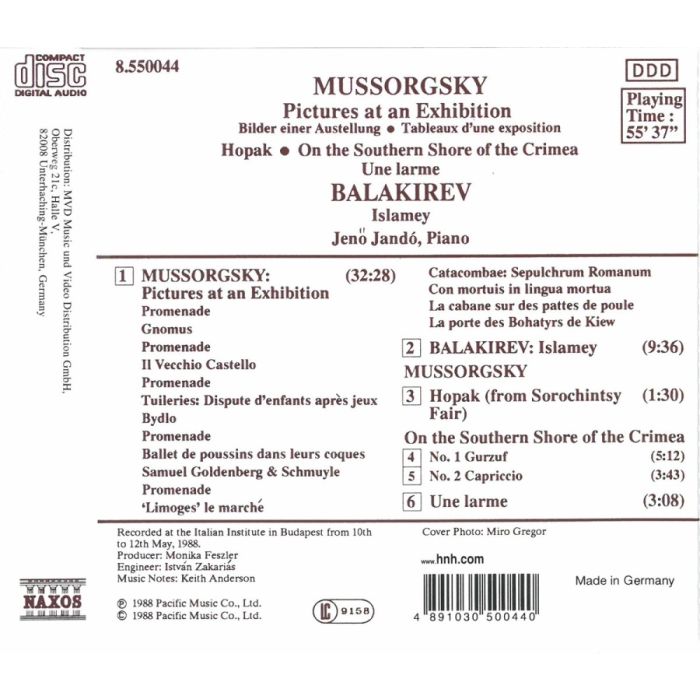 Mussorgsky; Pictures  at Exhibition - slide-1