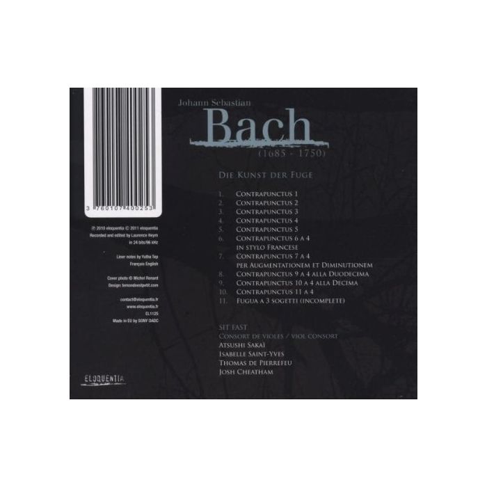 BACH: Die Kunst Der Fuge BWV1080 - slide-1