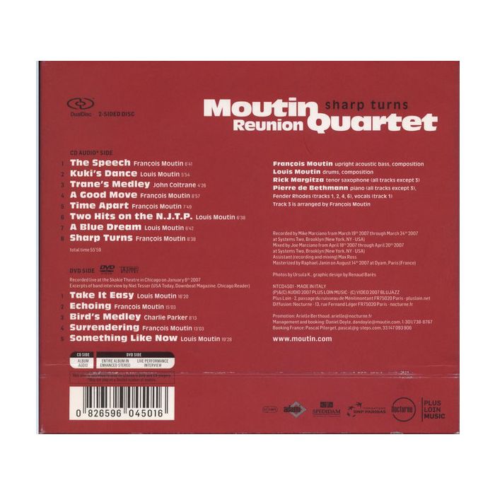 Moutin Réunion Quartet: Sharp Turns - slide-1