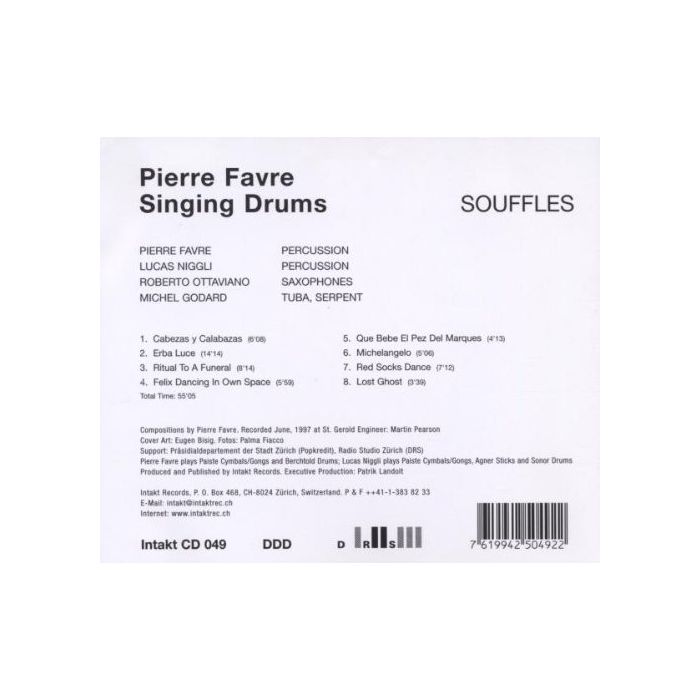 Pierre Favre: Souffles - slide-1