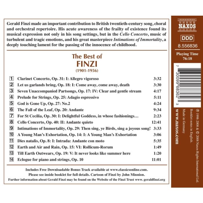 The Best Of  Finzi - slide-1