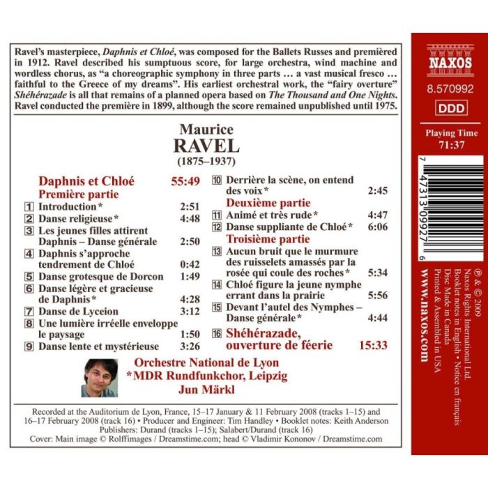 Ravel: Daphnis et Chloe (Complete Ballet in Three Parts) - slide-1