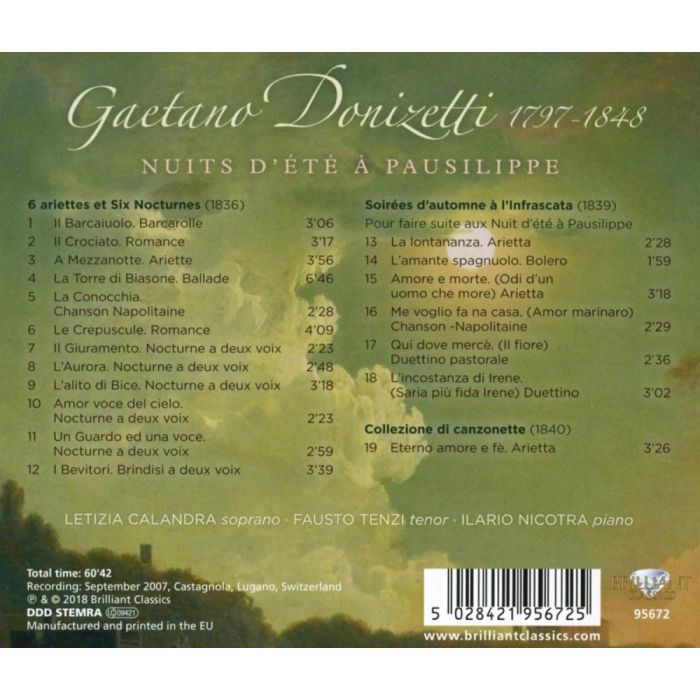 Donizetti: Nuits d'été à pausilippe - slide-1