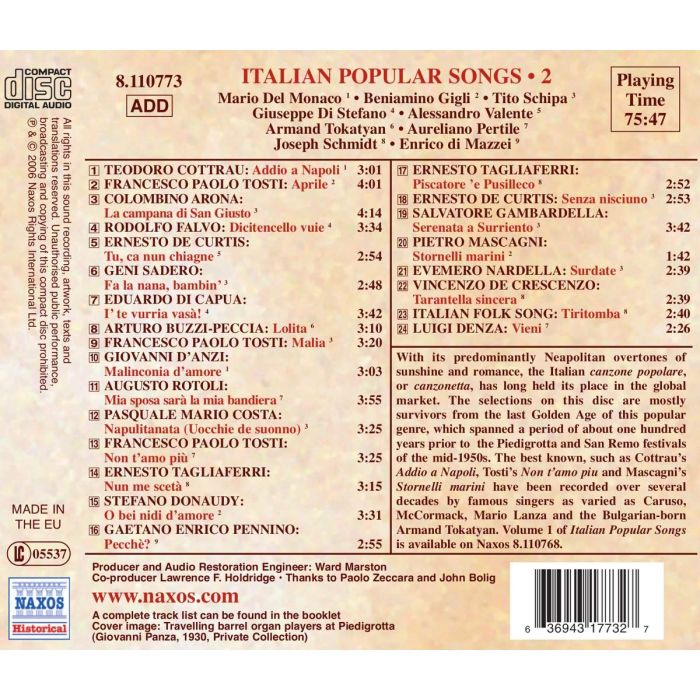 Italian Popular Songs Vol.2 - slide-1