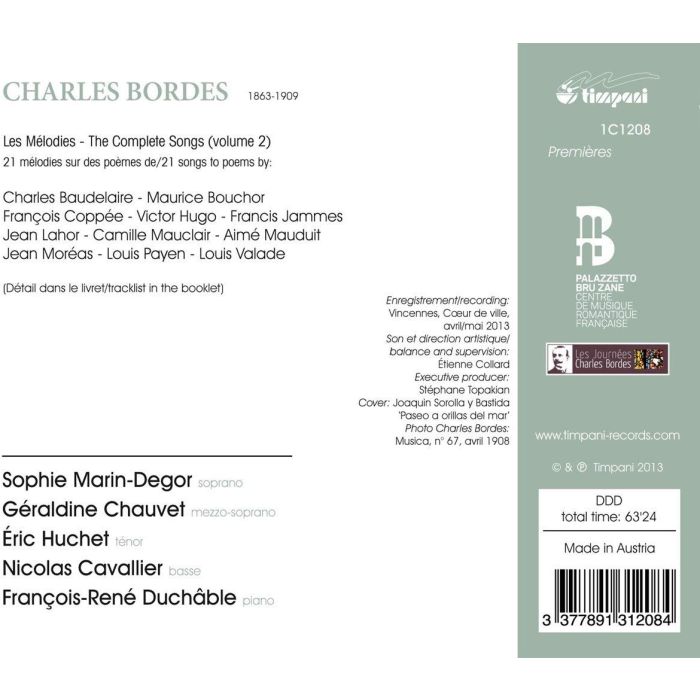 Bordes: Mélodies Vol. 2 - slide-1