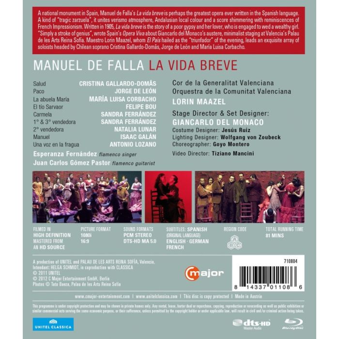Falla: La Vida Breve / Maazel - slide-1