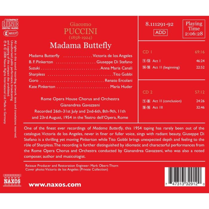 Puccini:  Madama Butterfly – 1954 - slide-1