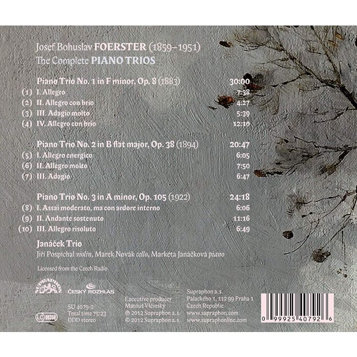 Foerster: The Complete Piano Trios - slide-1