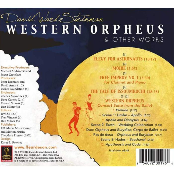 Ward-Steinman: Western Orpheus and Other Works - slide-1