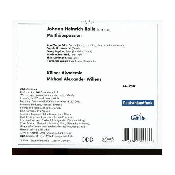 Rolle: Matthäuspassion - slide-1