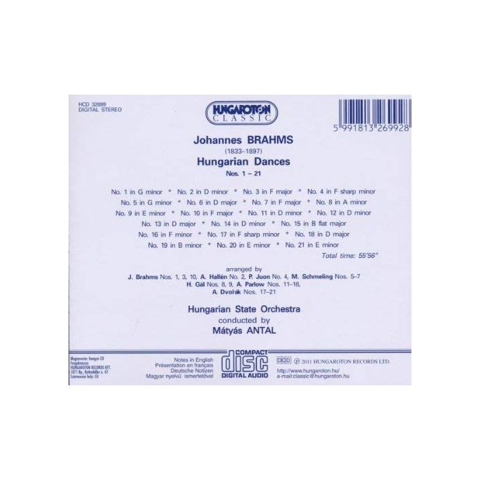 Brahms: Hungarian Dances - slide-1