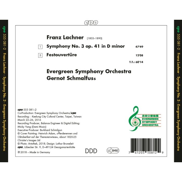 Lachner: Symphony No. 3; Festouvertüre - slide-1