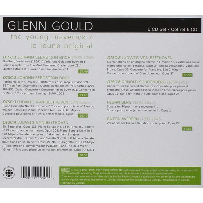 GOULD Glenn - The Young Maverick - slide-1