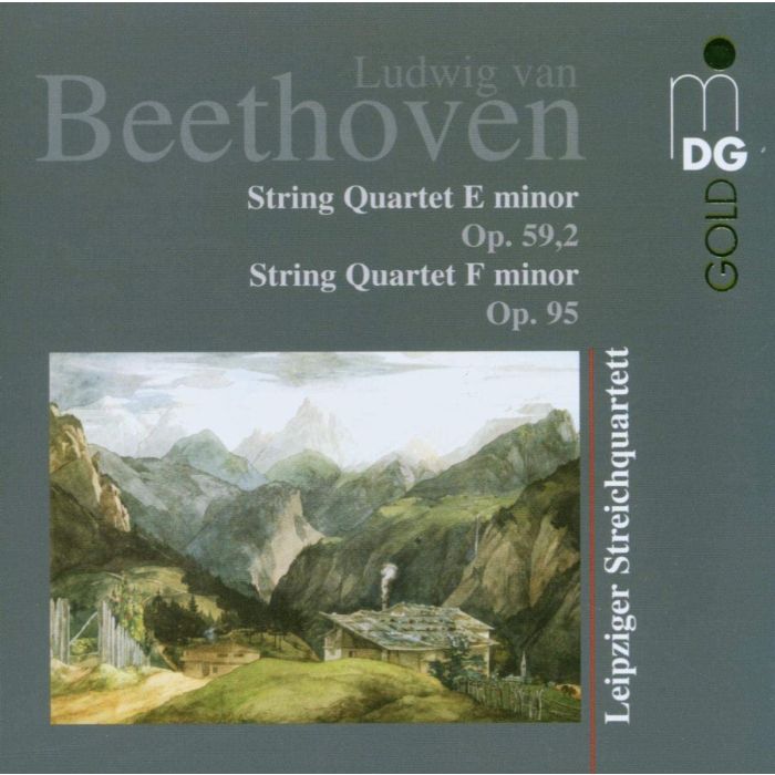BEETHOVEN: String quartets op. 95 & 59,2
