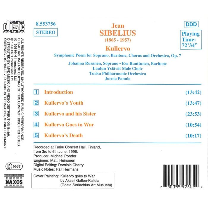 SIBELIUS: Kullervo - slide-1
