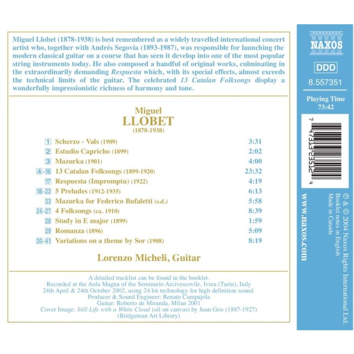 LLOBET: Guitar Works (Complete) - slide-1