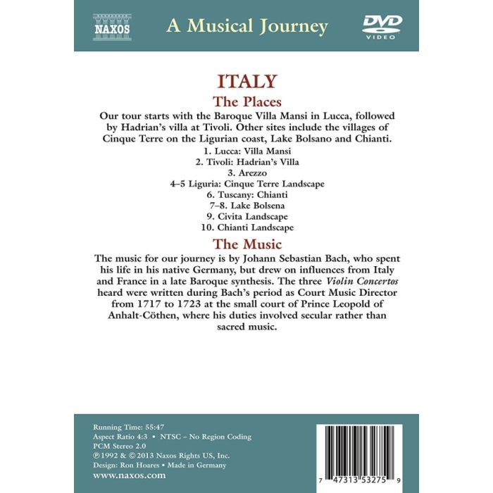 Musical Journey - Italy: Lucca, Tivoli, Tuscany - slide-1