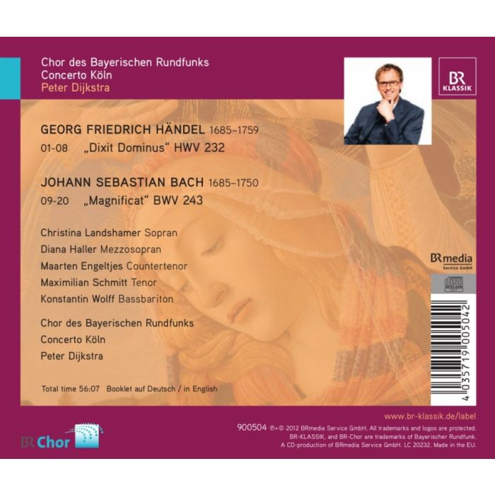 Bach: Magnificat, Georg Friedrich Händel: Dixit Dominus - slide-1