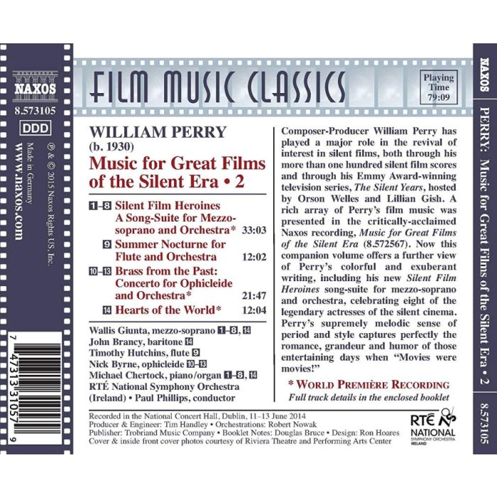 Perry: Music for Great Films of the Silent Era Vol. 2 - slide-1