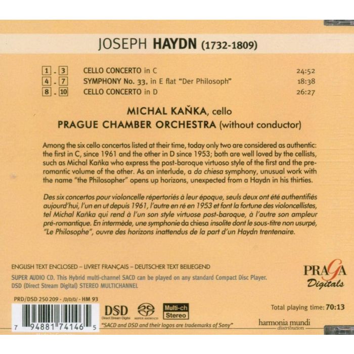 Haydn: Cello Concertos In C And D, Symphony No. 22 - slide-1