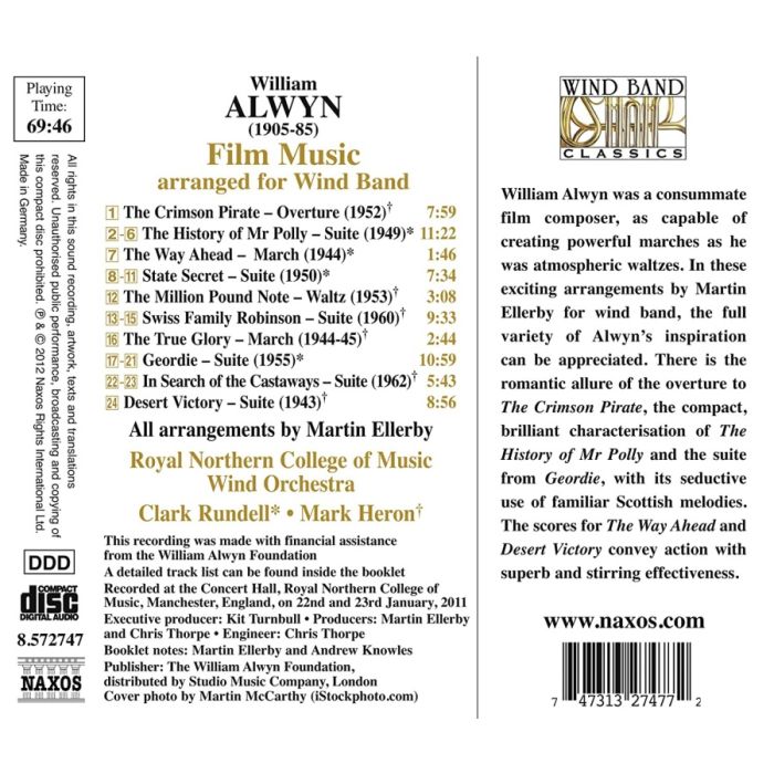 ALWYN: Film Music - slide-1