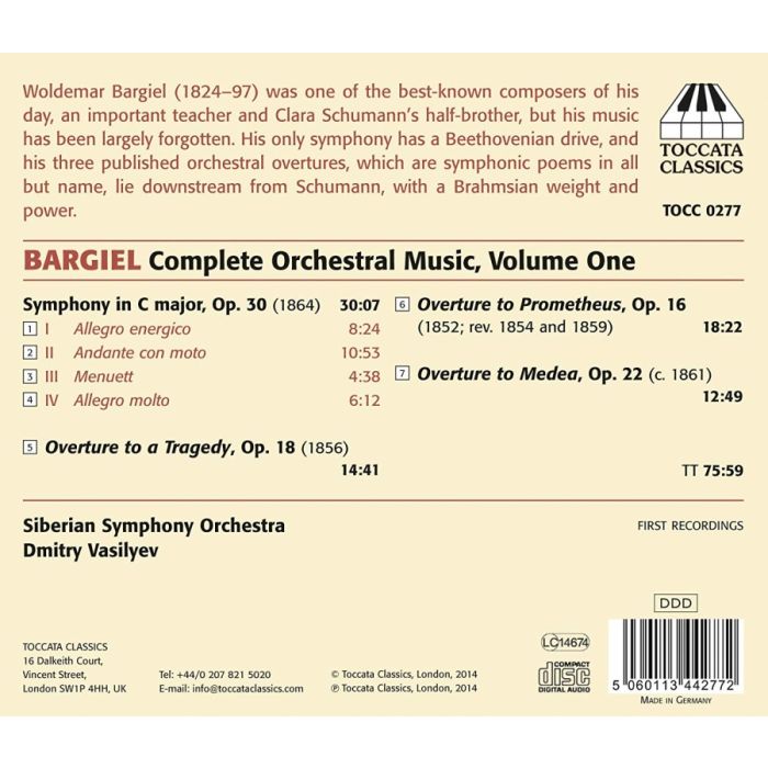 Bargiel: Orchestral Music Vol. 1 - slide-1