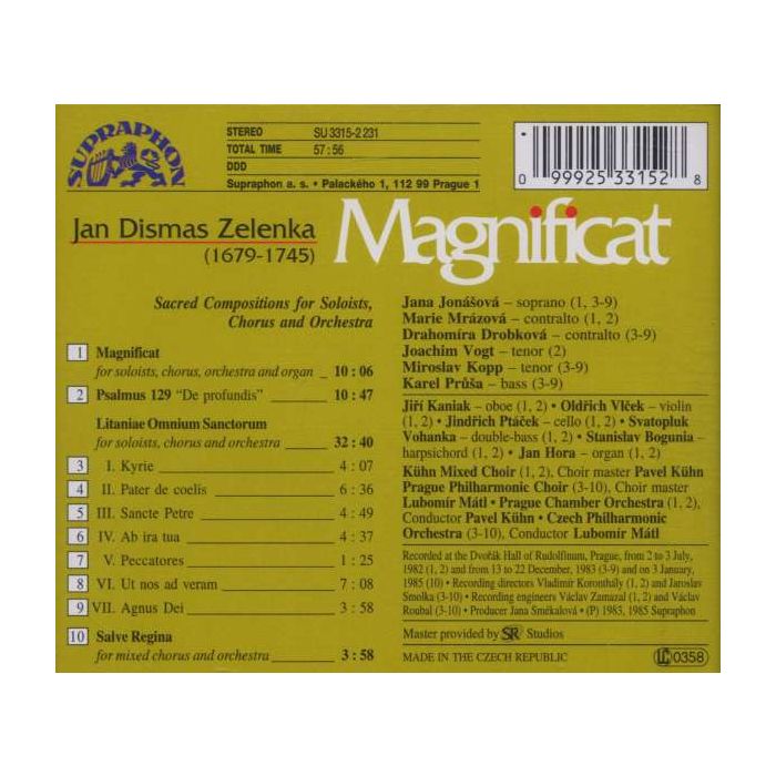 Zelenka: Magnificat  - slide-1