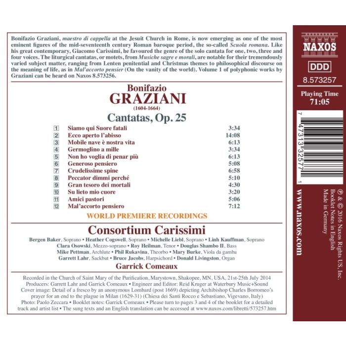 Graziani: Cantatas op. 25 - slide-1