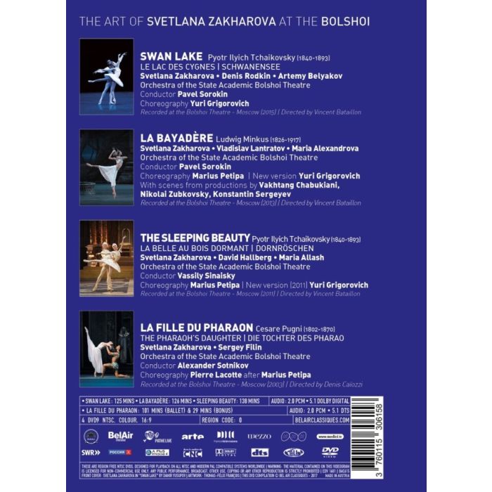 The Art of Svetlana Zakharova - Swan Lake; Sleeping Beauty; La Bayadère; Pharaoh's Daughter - slide-1
