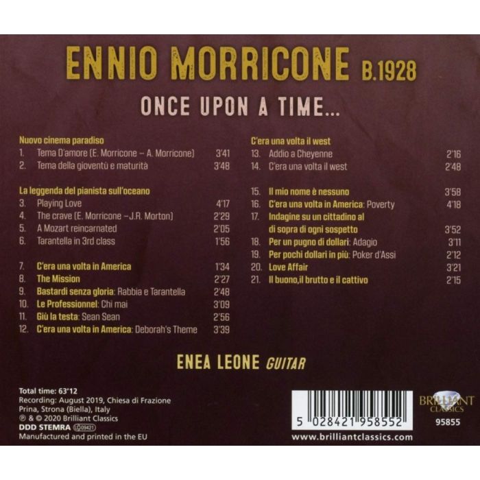 Morricone: Once Upon a Time… Arrangements for Guitar - slide-1