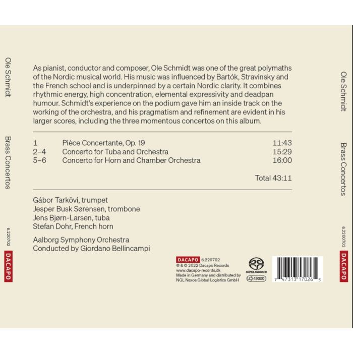 Schmidt: Brass Concertos - slide-1