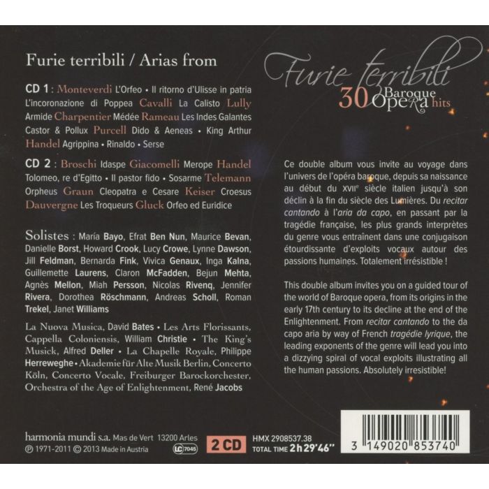 Furie Terribili - 30 Baroque Opera hits - slide-1