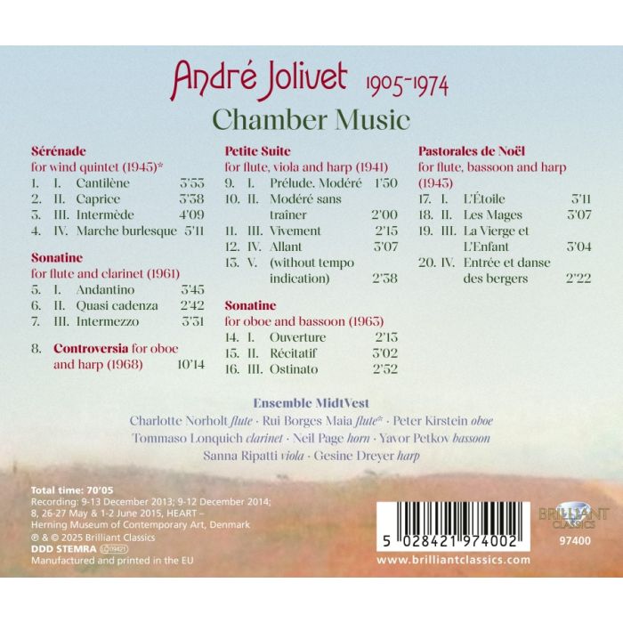Jolivet: Chamber Music - slide-1
