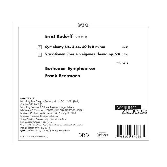 Rudorff: Symphony No. 3 Variations op. 24 - slide-1