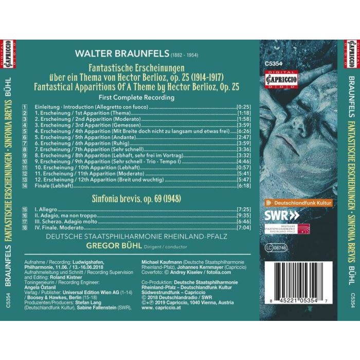 Braunfels: Fantastische Erscheinungen; Sinfonia brevis - slide-1