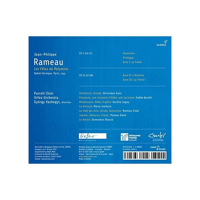 Rameau: Les F?tes de Polymnie - slide-1